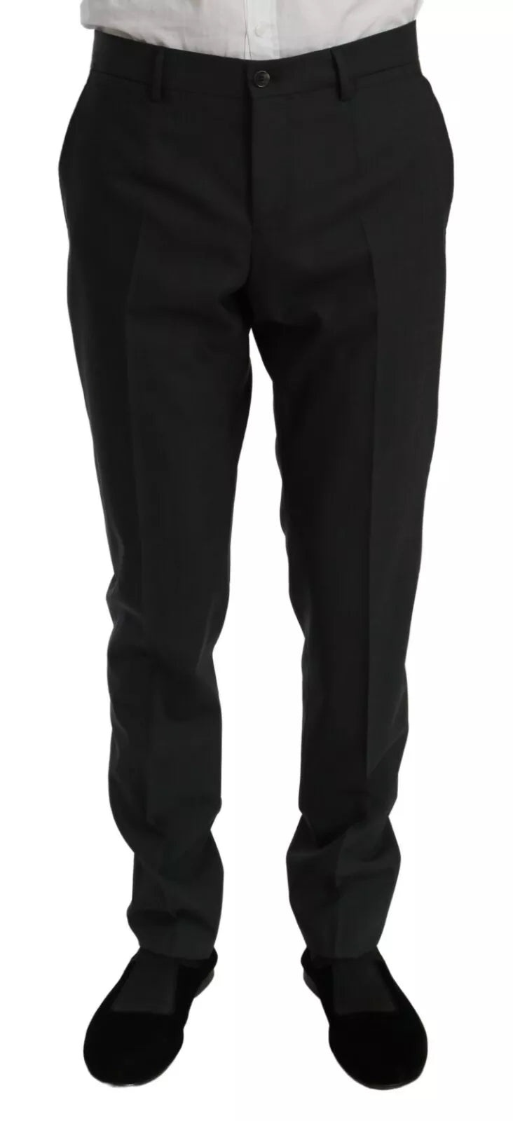 Costume gris en laine coupe slim Dolce &amp; Gabbana MARTINI