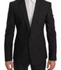 Costume gris en laine coupe slim Dolce &amp; Gabbana MARTINI