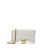 Balenciaga White Leather Shoulder Bag