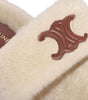 Celine Sheepskin Flip Flop