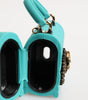 Dolce & Gabbana Turquoise Silicone Devotion Heart Cover Bag Airpods Case