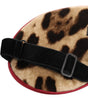 Dolce & Gabbana Brown Leopard Print Silk Women Accessory Sleep Eye Mask