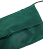 Dolce & Gabbana Green Silk Pleated Elastic Ear Strap Face Mask