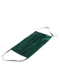 Dolce & Gabbana Green Silk Pleated Elastic Ear Strap Face Mask