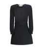 Saint Laurent Sablè mini Dress with cut nude back