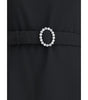 Saint Laurent Sablè mini Dress with cut nude back