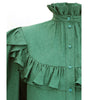 Saint Laurent Silk Blouse with ruffles