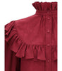 Saint Laurent Silk Blouse with ruffles