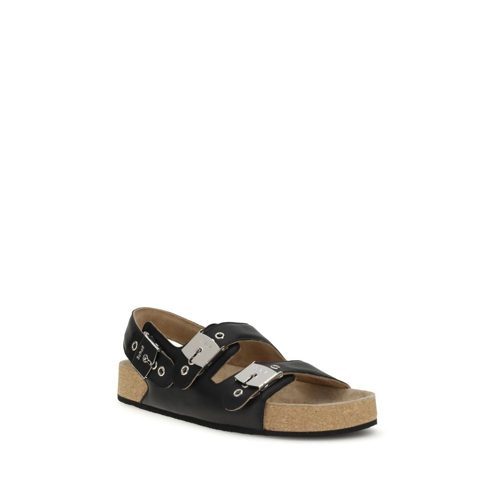 Balenciaga Scholl flat Sandals