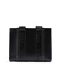 Chloé Black Woody Embroidered Logo Leather Medium Tote Bag