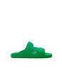 Bottega Veneta Green Cotton Slipper