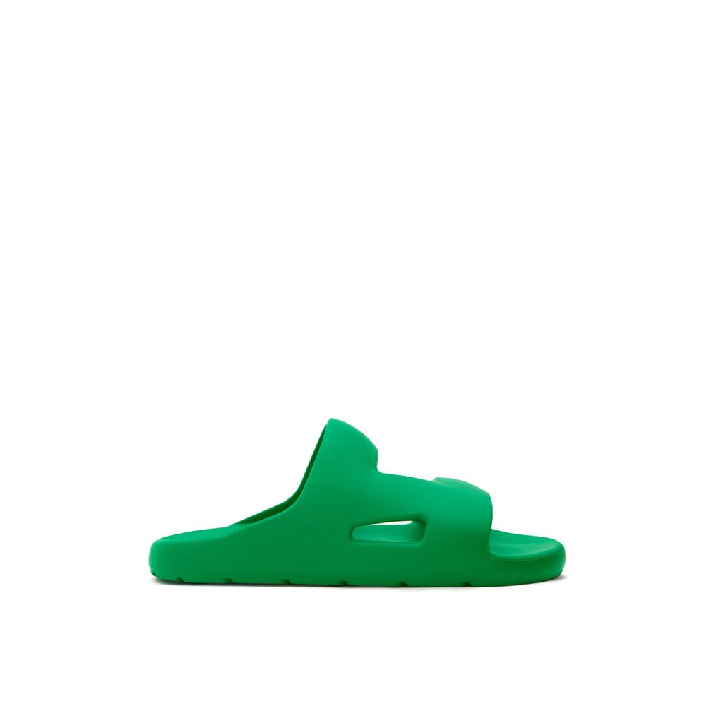 Bottega Veneta Green Cotton Slipper