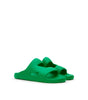 Bottega Veneta Green Cotton Slipper