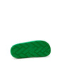 Bottega Veneta Green Cotton Slipper