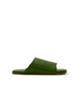 Bottega Veneta Zapatilla de piel verde