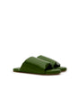 Bottega Veneta Zapatilla de piel verde