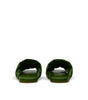 Bottega Veneta Zapatilla de piel verde