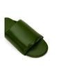 Bottega Veneta Zapatilla de piel verde