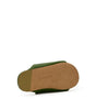 Bottega Veneta Zapatilla de piel verde