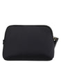 Dolce & Gabbana Black Solid Nylon DG LogoPrint Clutch Zip Borse Pouch Bag