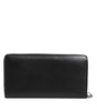 Dolce & Gabbana Black Brown Exotic Leather Men Continental Clutch Wallet