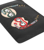 Dolce & Gabbana Black Leather #DGFAMILY Embellished Men Clutch Pouch Bag