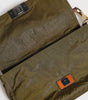 Dolce & Gabbana Dark Green Nylon Logo Plaque Shoulder Strap Borse Bag