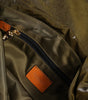 Dolce & Gabbana Dark Green Nylon Logo Plaque Shoulder Strap Borse Bag