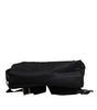Dolce & Gabbana Black Logo Tape Polyamide School Travel Backpack Men Bag