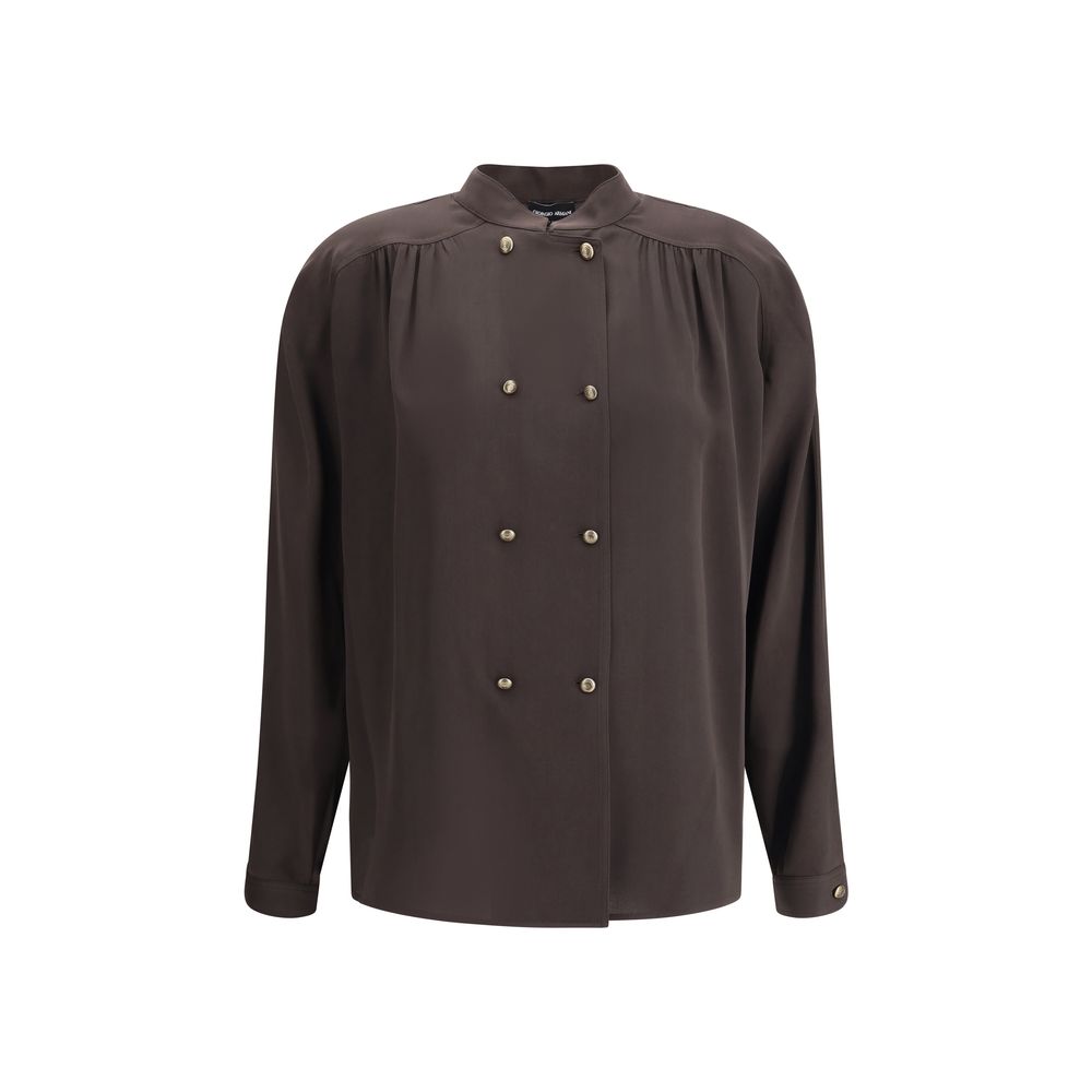Giorgio Armani Doublebreasted silk Shirt