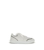 Brunello Cucinelli Leather Sneakers with Shiny Details