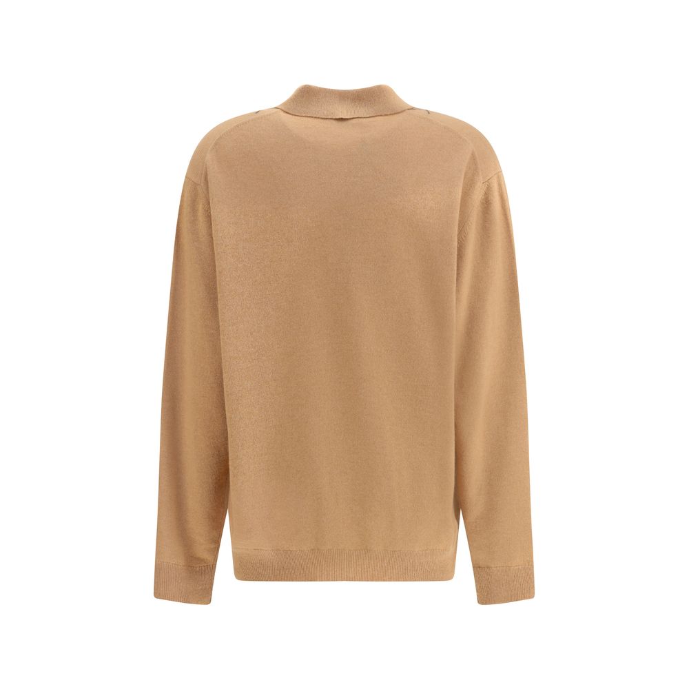 Miu Miu Diamond pattern polo Sweater