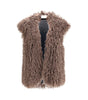 Kristina Ti Faux fur vest