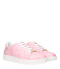 Versace Pink Leather Sneakers