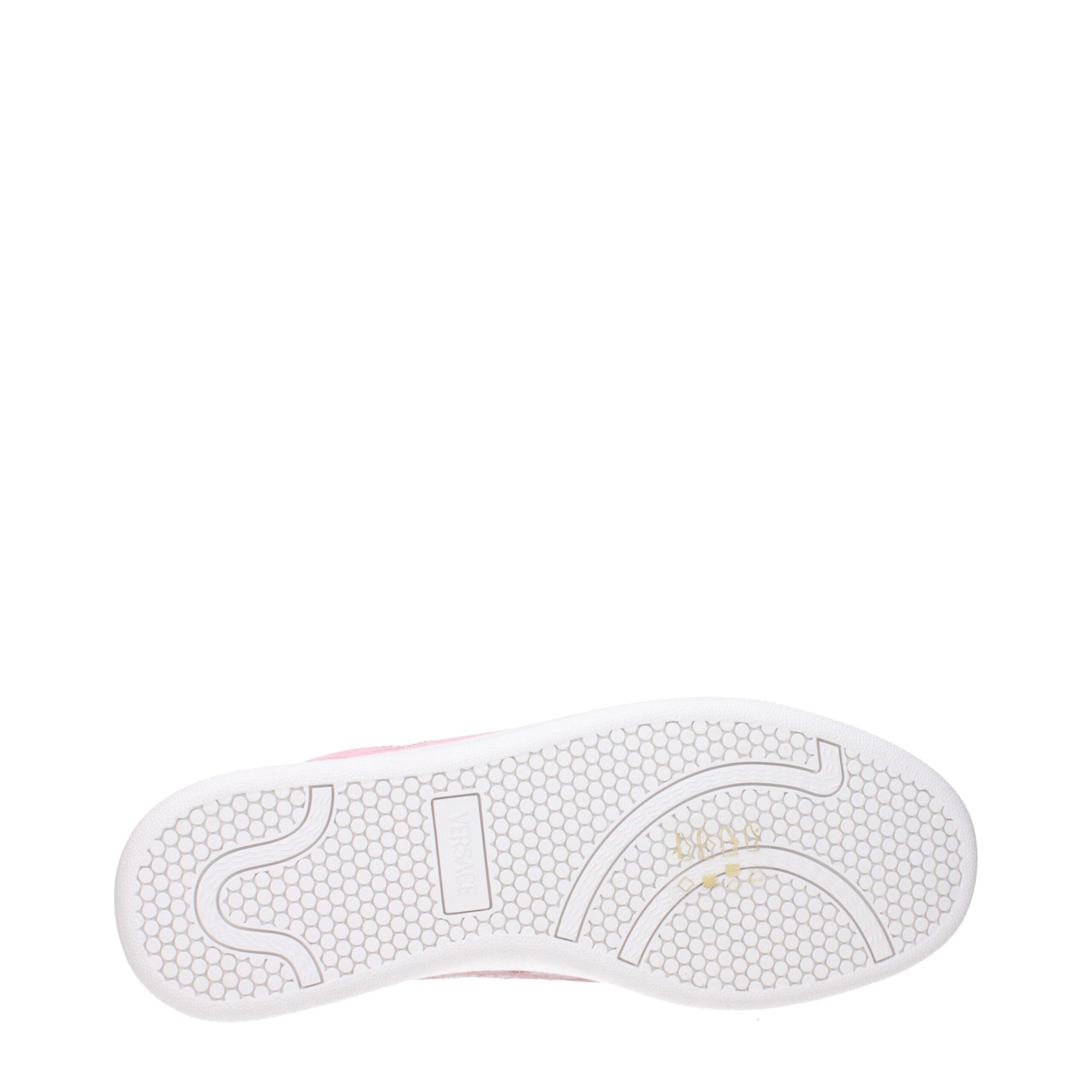 Versace Pink Leather Sneakers