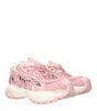 Versace Pink Leather Chunky Sneakers
