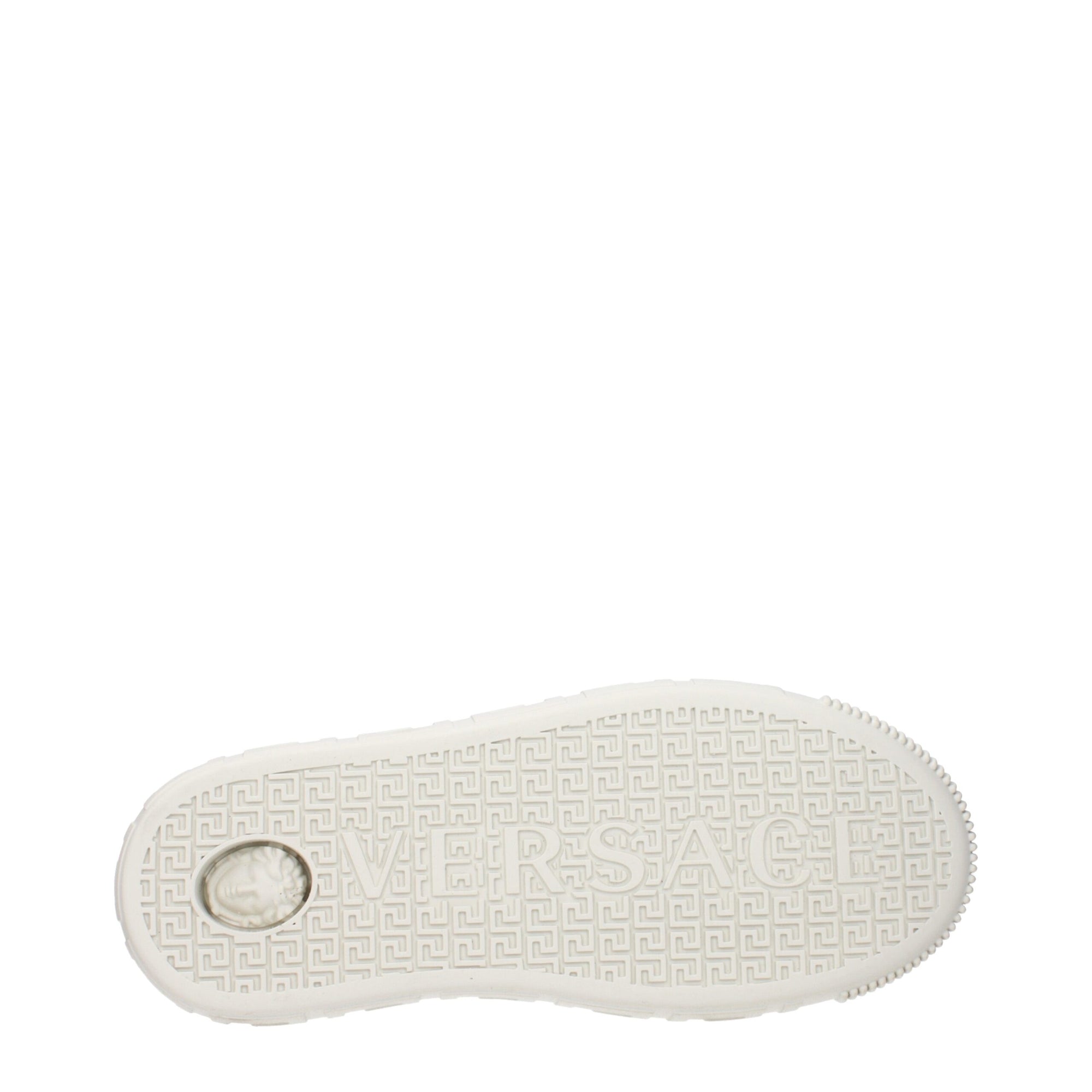 Versace White Leather Sneakers