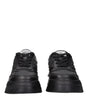 Versace Black Leather Chunky Sneakers
