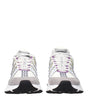 Versace Beige Fabric Athletic Sneakers