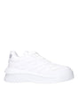 Versace White Leather Sneakers