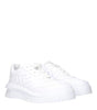 Versace White Leather Sneakers