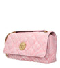 Versace Pink Fabric Shoulder Bags