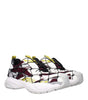 Versace Red Fabric Athletic Sneakers