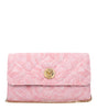 Versace Pink Fabric Clutch Bags