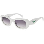 Zadig & Voltaire White Acetate Sunglasses