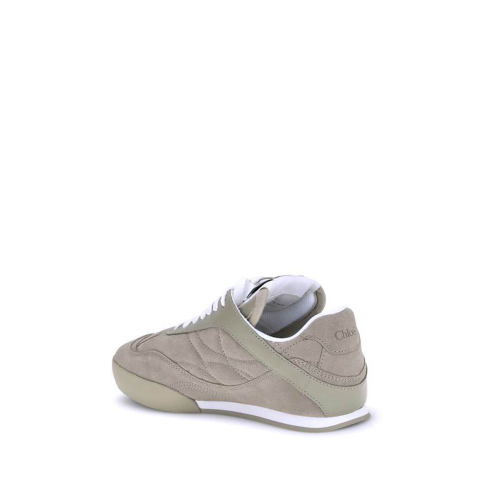 Chloé Suede Kick Sneakers