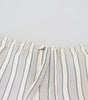 Dolce & Gabbana White Stripes Silk Lounge Trouser Pants