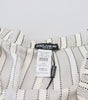 Dolce & Gabbana White Stripes Silk Lounge Trouser Pants