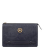 Versace Blue Leather Clutch Bags