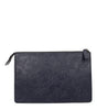 Versace Blue Leather Clutch Bags